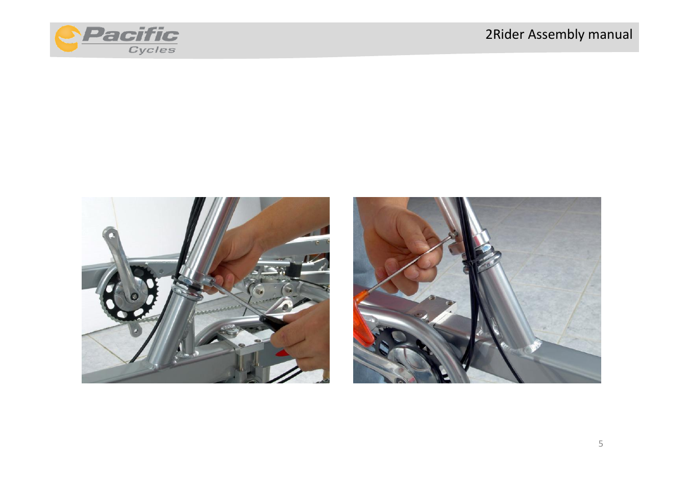 Pacific Cycles 2RIDER User Manual | Page 5 / 15