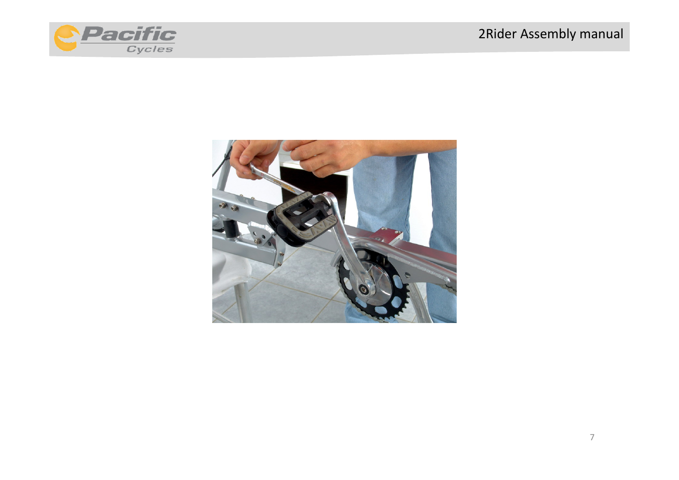 Pacific Cycles 2RIDER User Manual | Page 7 / 15