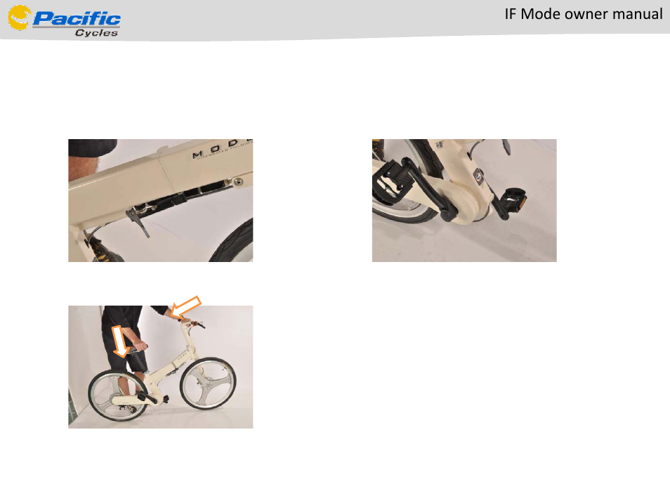 投影片編號 4, How to fold | Pacific Cycles IF Mode User Manual | Page 4 / 6