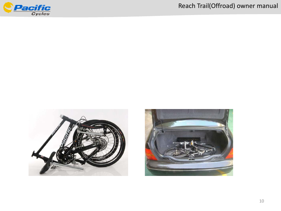 Pacific Cycles Reach Trail(Offroad) User Manual | Page 10 / 11