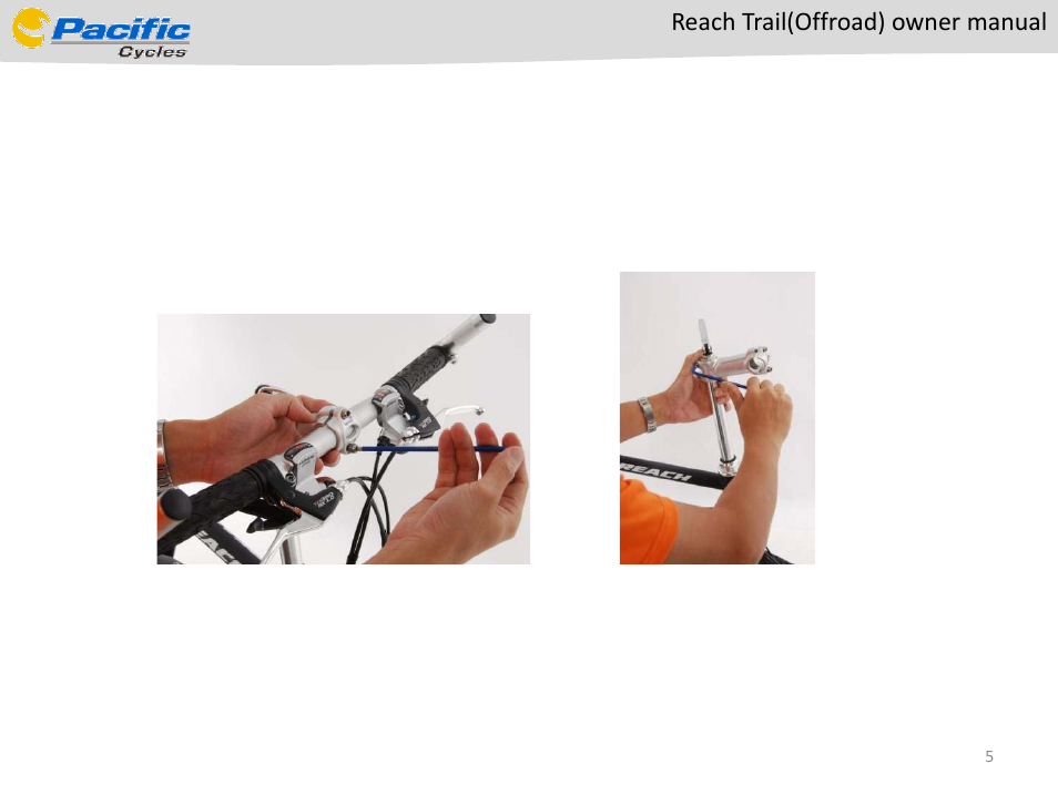 Pacific Cycles Reach Trail(Offroad) User Manual | Page 5 / 11