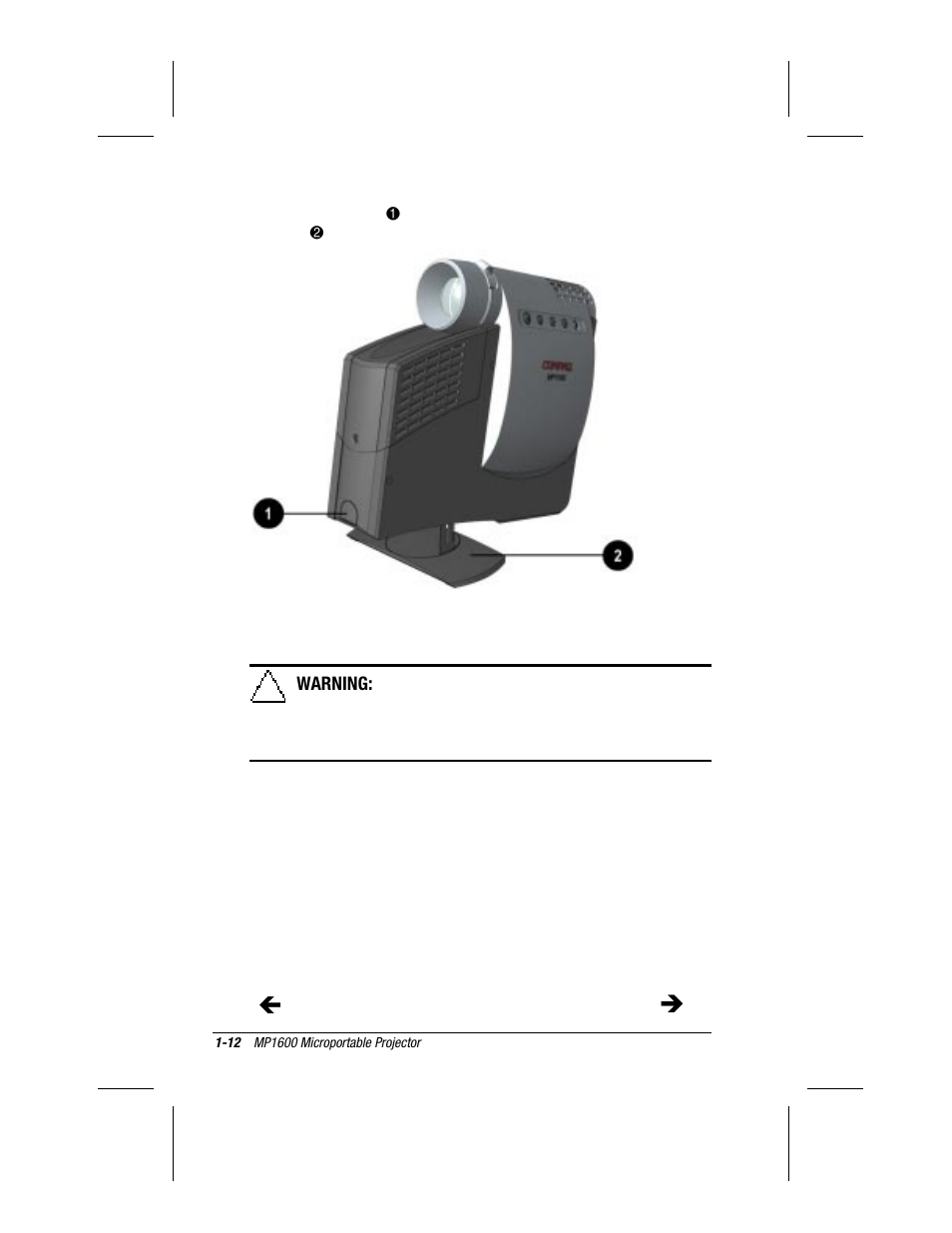 Compaq MP1600 User Manual | Page 18 / 50