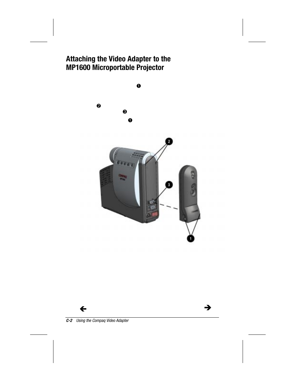 Compaq MP1600 User Manual | Page 48 / 50