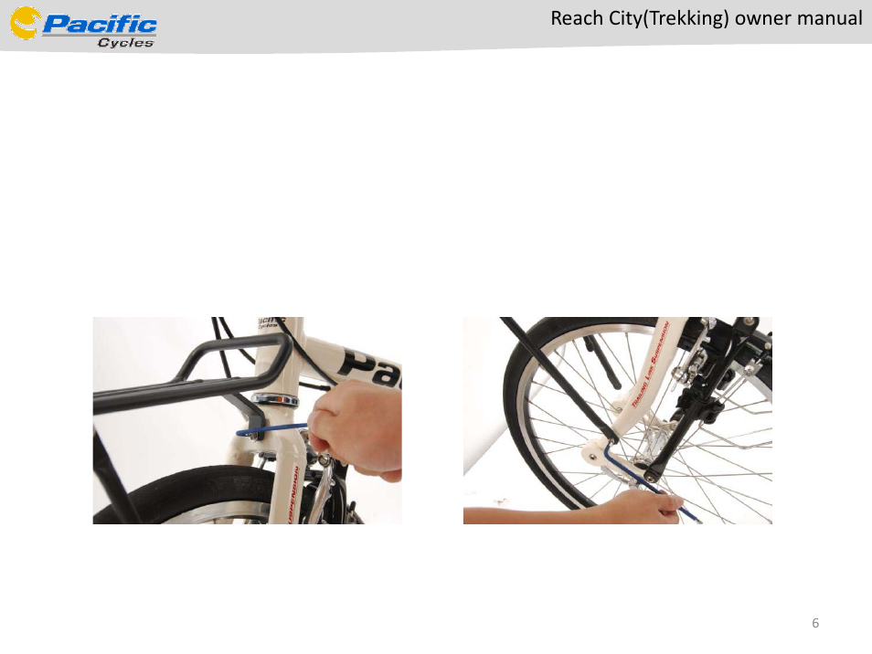 Pacific Cycles Reach City(Trail) User Manual | Page 6 / 8