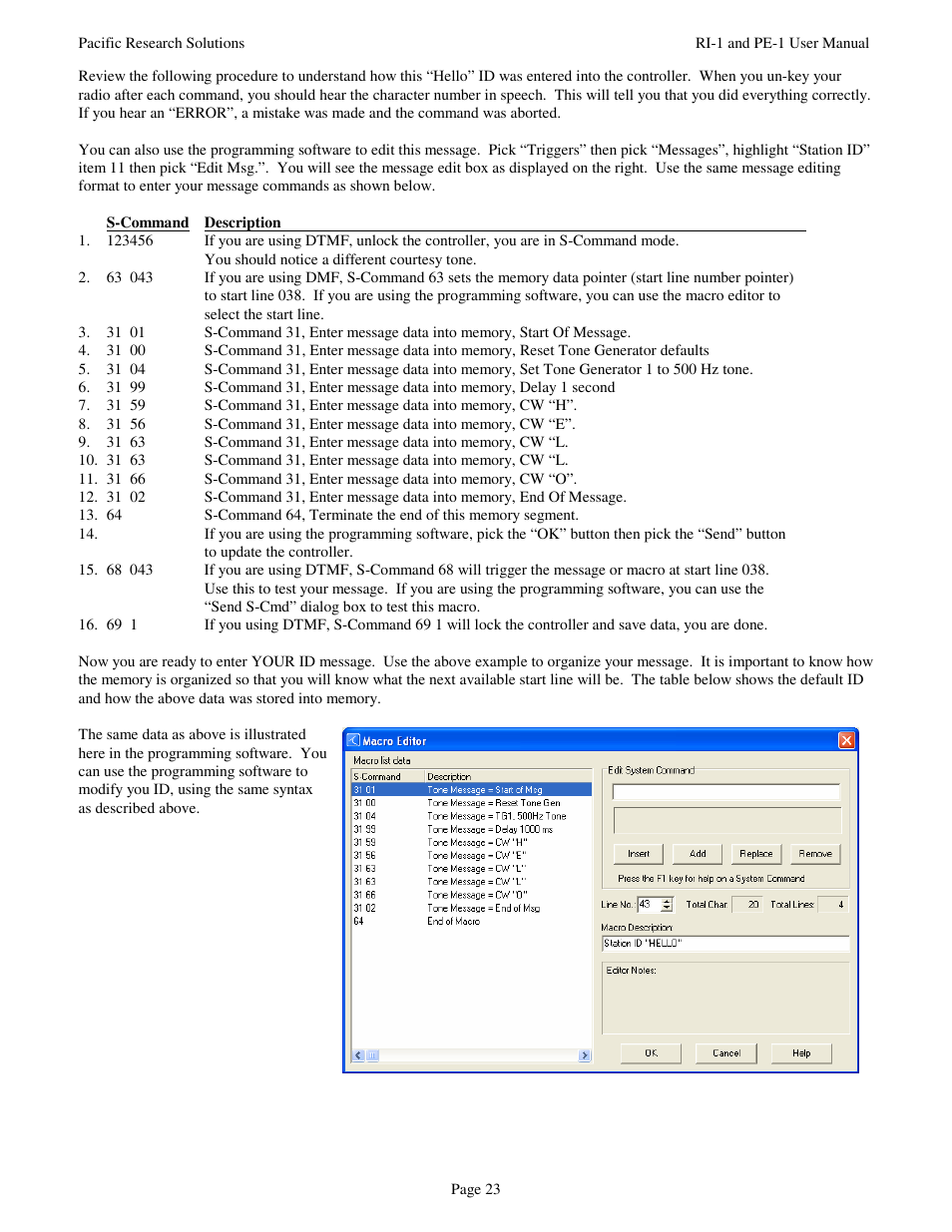 Pacific Research Solutions RI-1 User Manual | Page 29 / 84