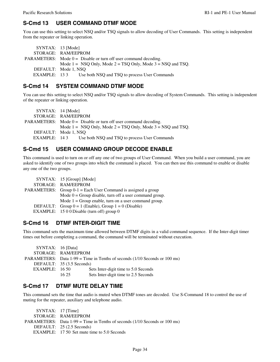 Pacific Research Solutions RI-1 User Manual | Page 40 / 84