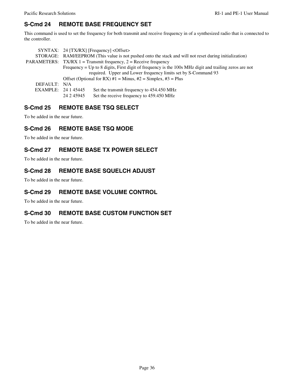 Pacific Research Solutions RI-1 User Manual | Page 42 / 84