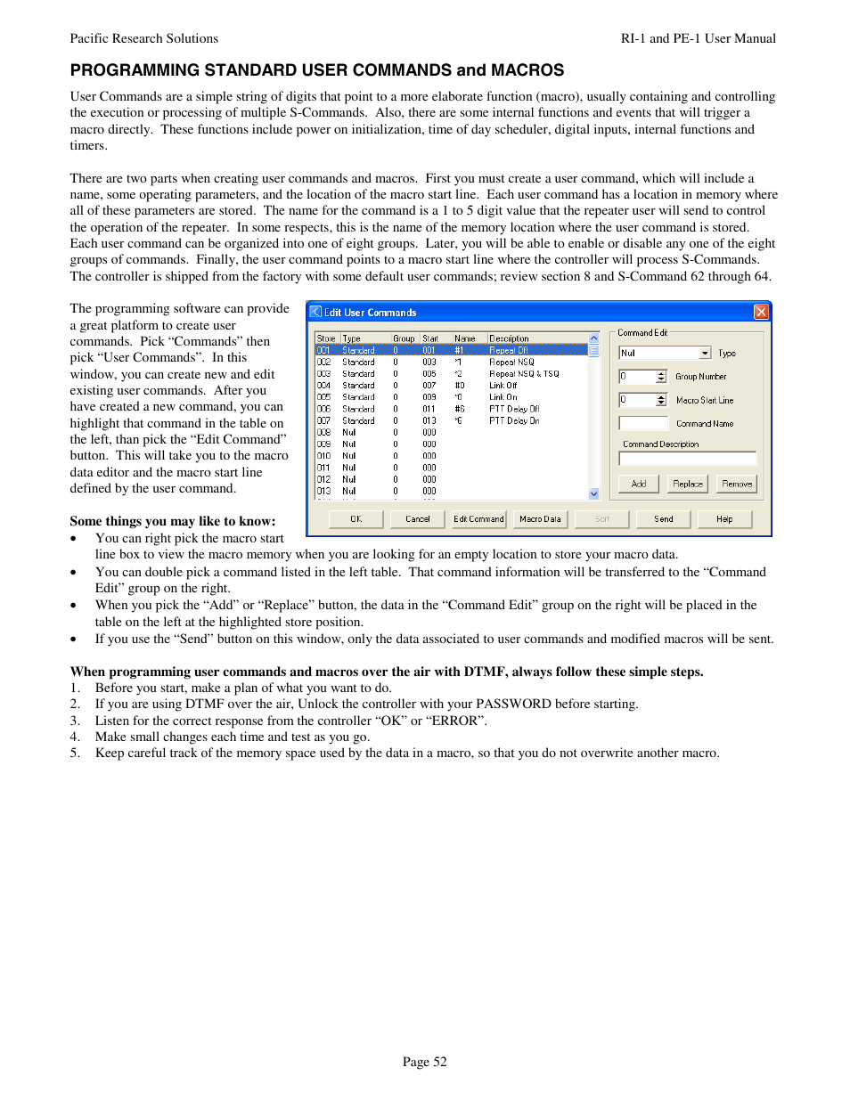 Pacific Research Solutions RI-1 User Manual | Page 58 / 84