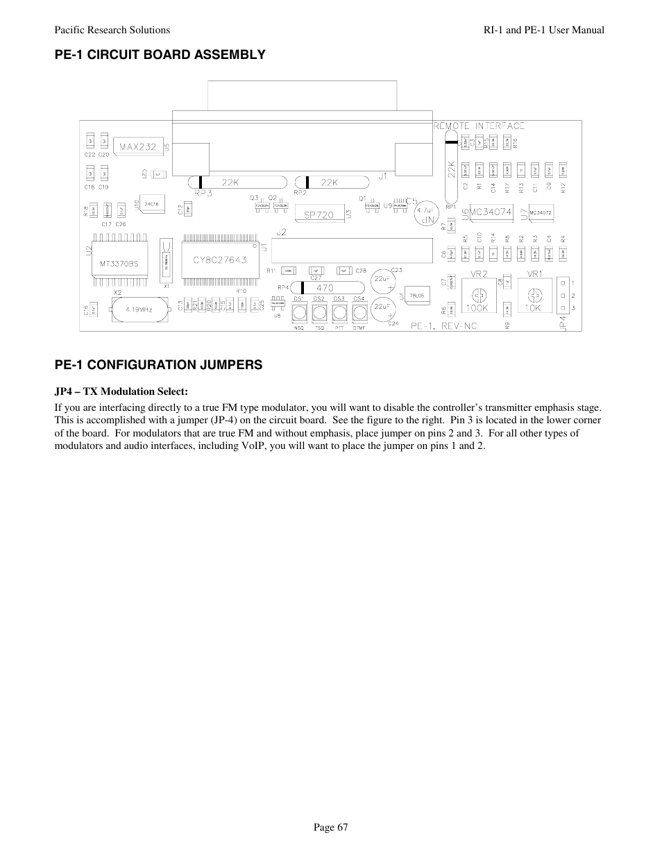 Pacific Research Solutions RI-1 User Manual | Page 73 / 84