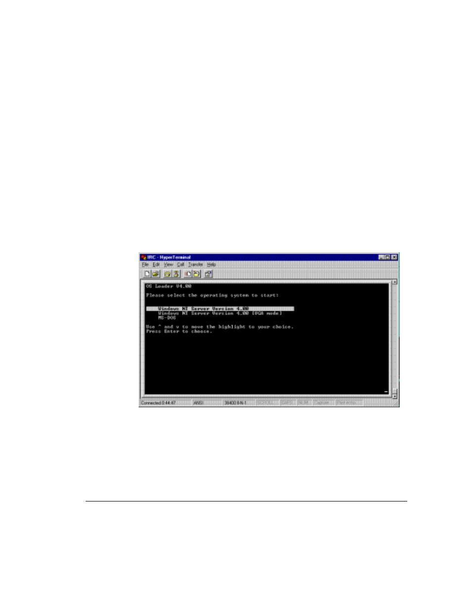 Beginning a remote console session, Beginning a remote console session -5 | Compaq 281862-002 User Manual | Page 53 / 140