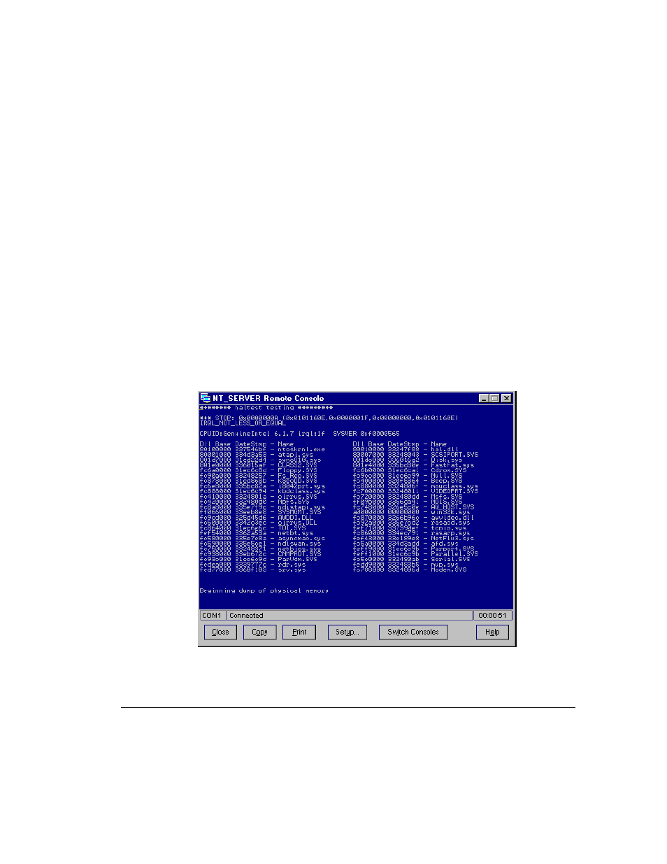 Reboot server menu option, Reboot server menu option -12 | Compaq 281862-002 User Manual | Page 60 / 140
