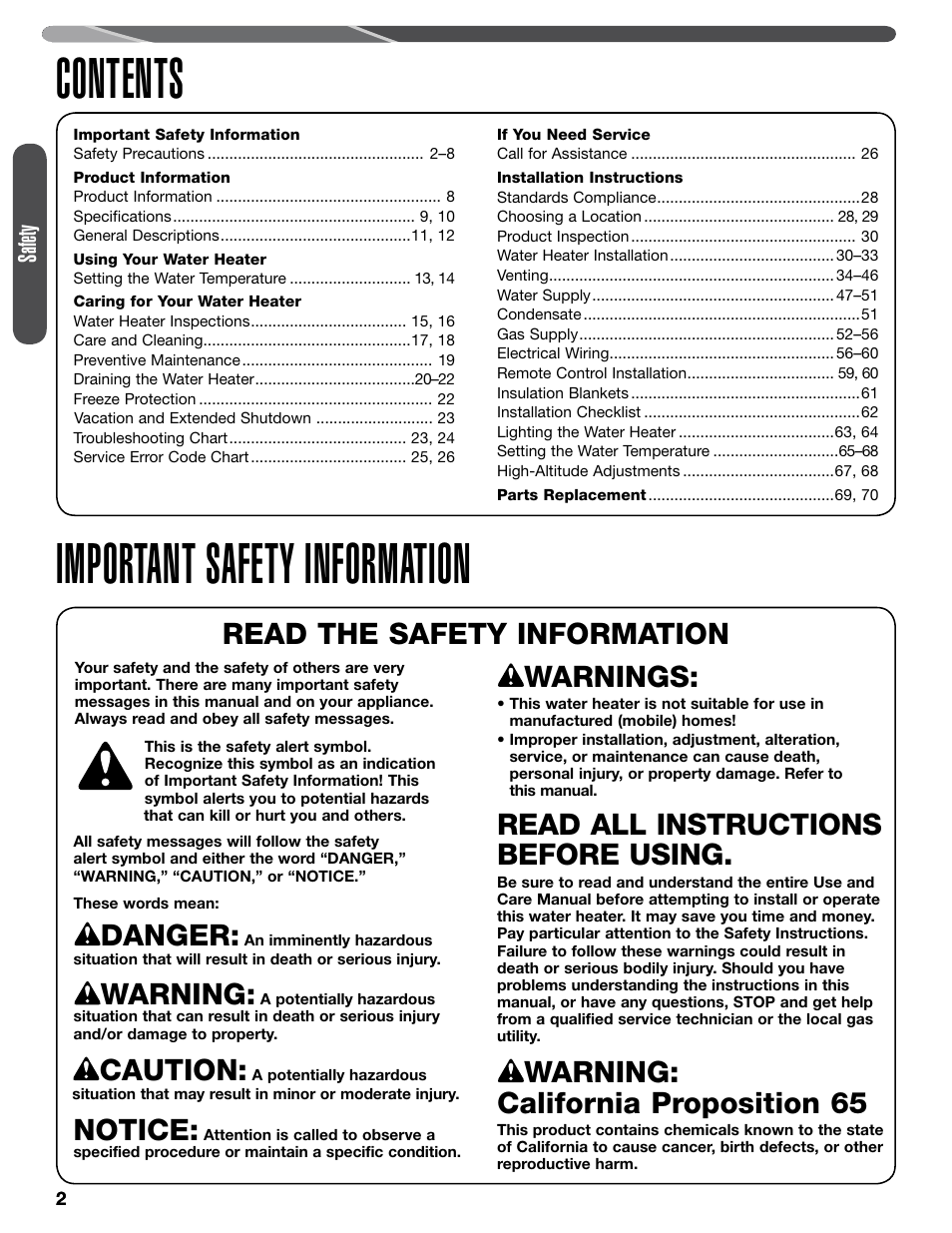 Paloma PHH-32 part 1 User Manual | Page 2 / 36