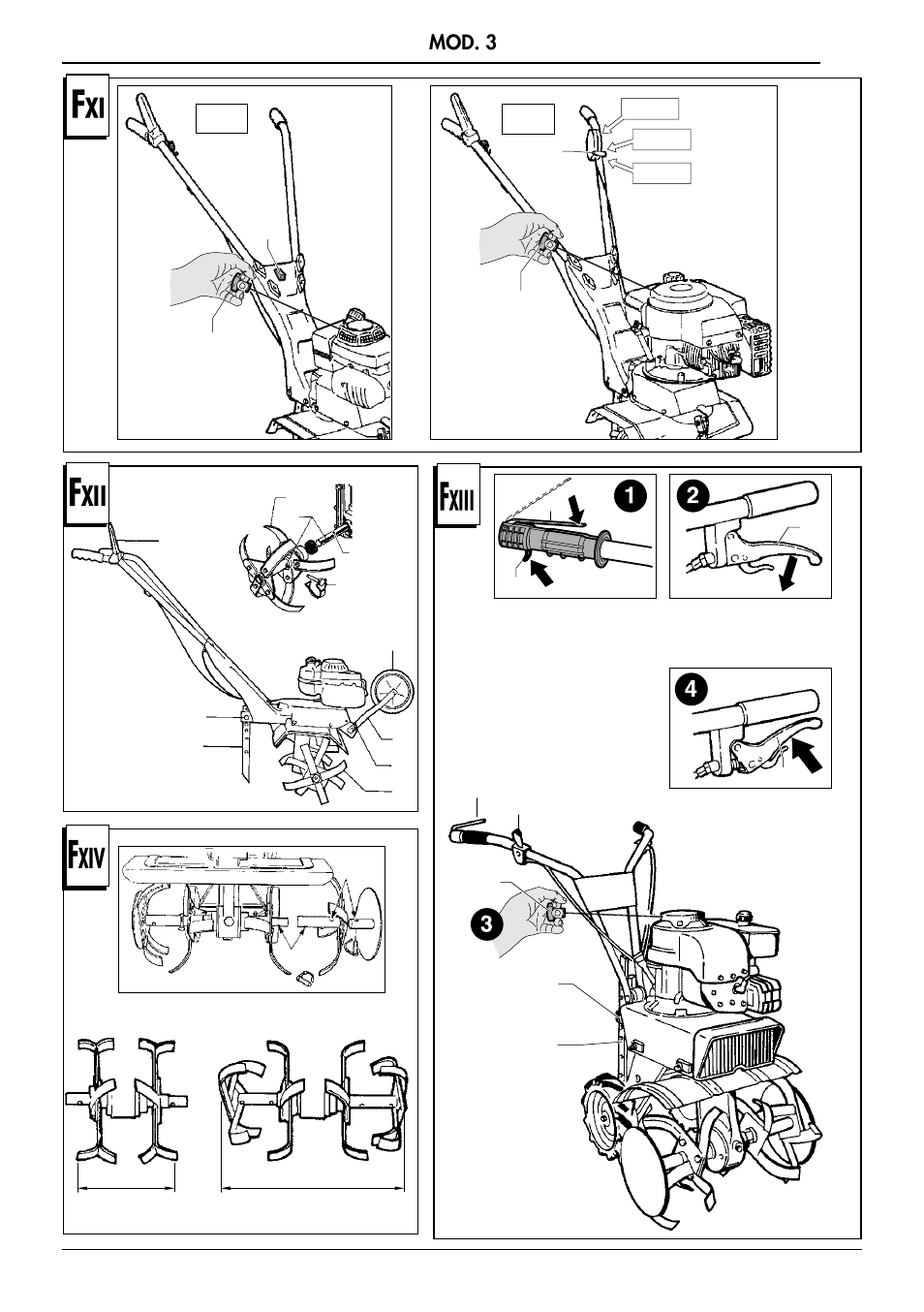 Mod. 3 | Partner PFT3540 B User Manual | Page 150 / 156