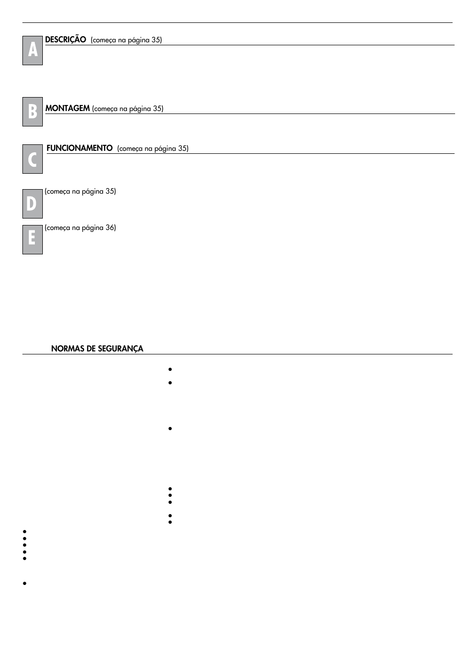 Montagem, Descrição, Portugal funcionamento | Normas de segurança | Partner PSKL72B User Manual | Page 15 / 40