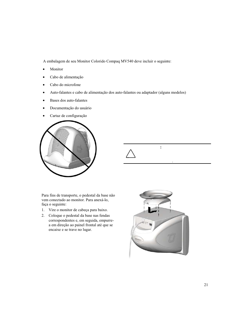 Niciando | Compaq MV 540 User Manual | Page 23 / 74