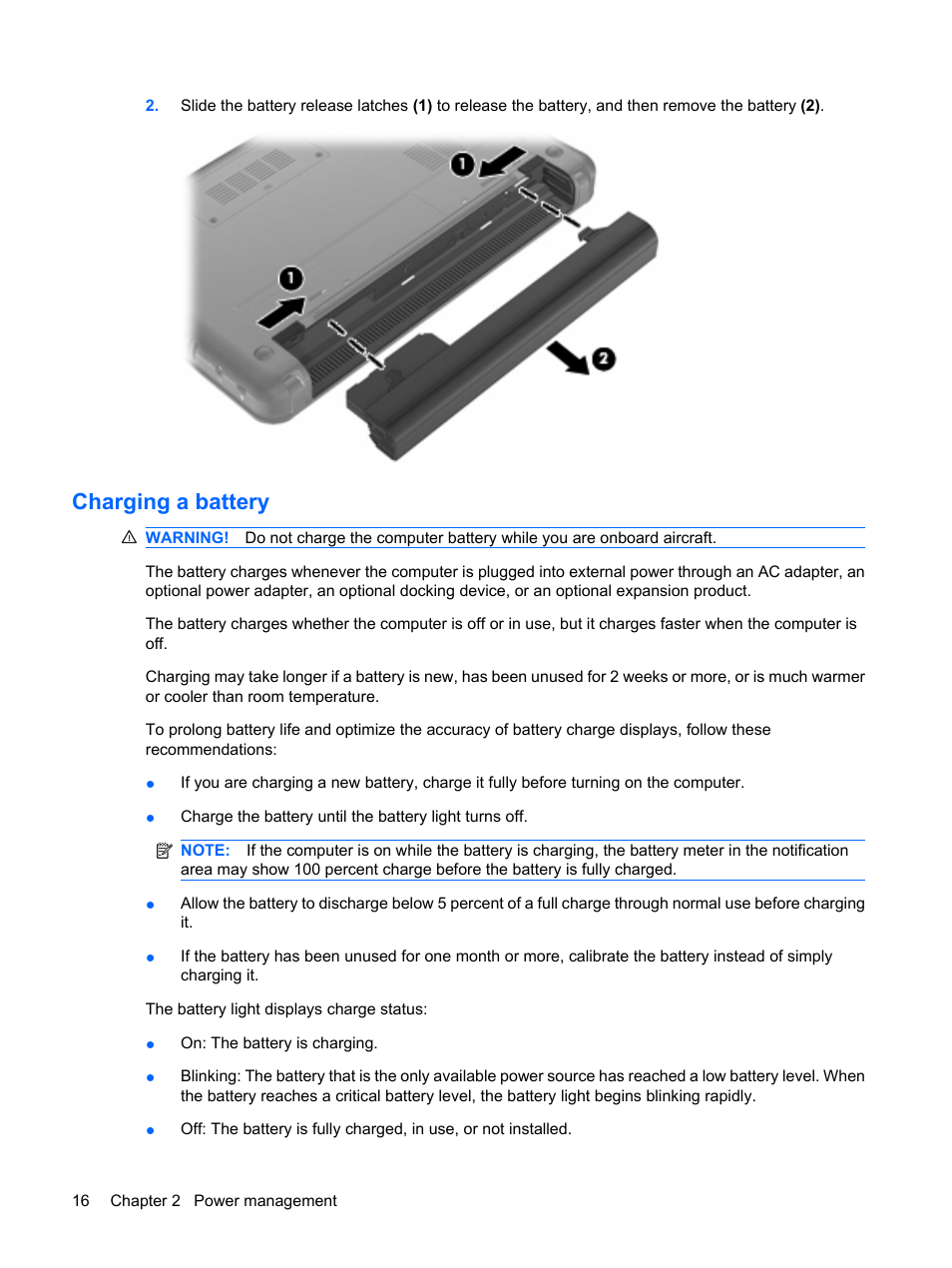 Charging a battery | Compaq Bluetooth Headset User Manual | Page 24 / 85