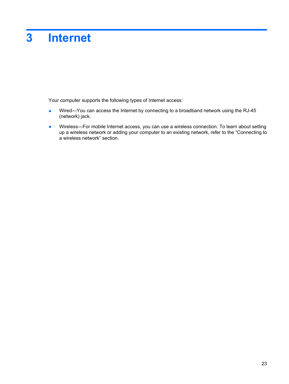 Internet, 3 internet, 3internet | Compaq Bluetooth Headset User Manual | Page 31 / 85