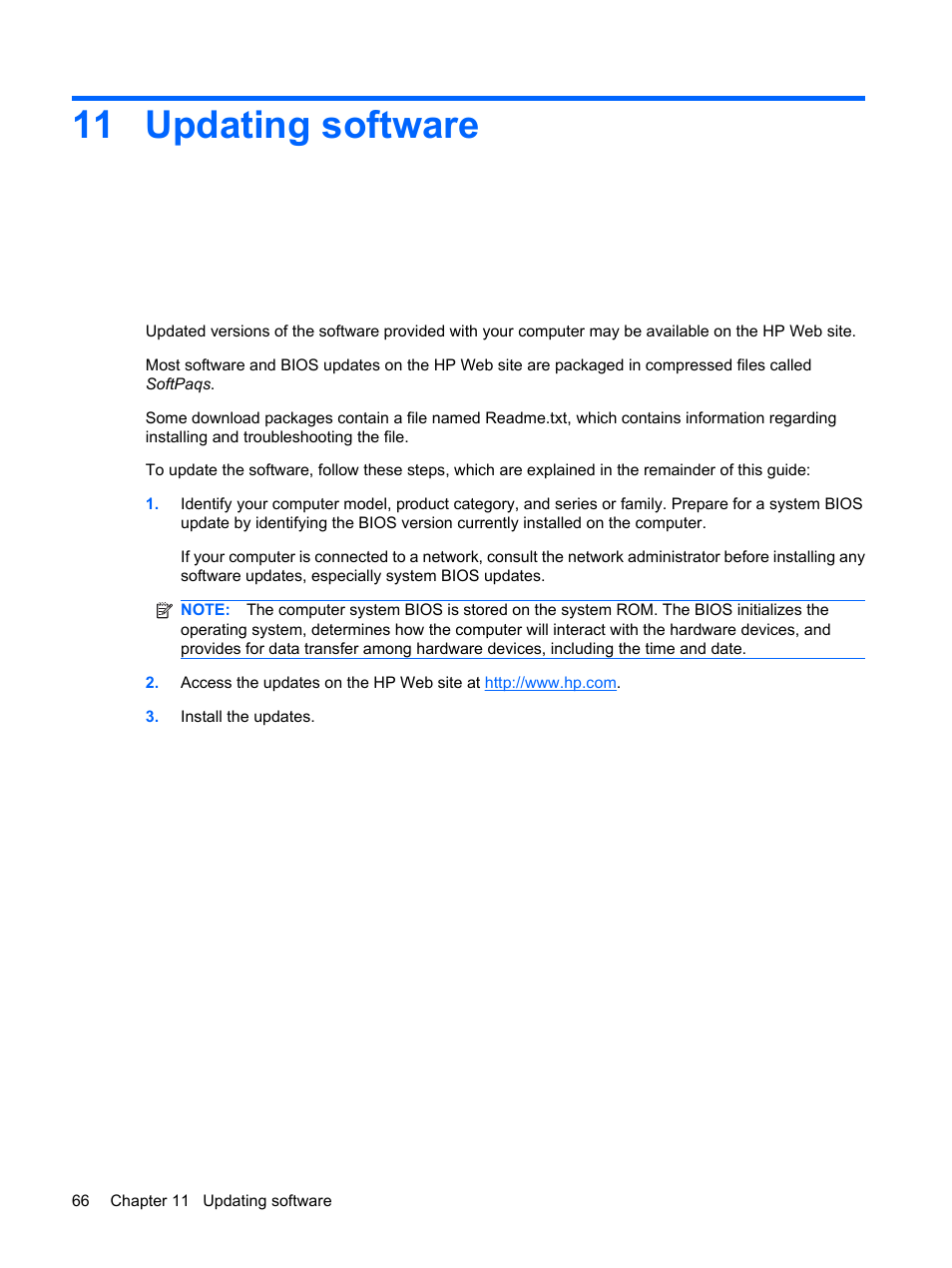 Updating software, 11 updating software | Compaq Bluetooth Headset User Manual | Page 74 / 85