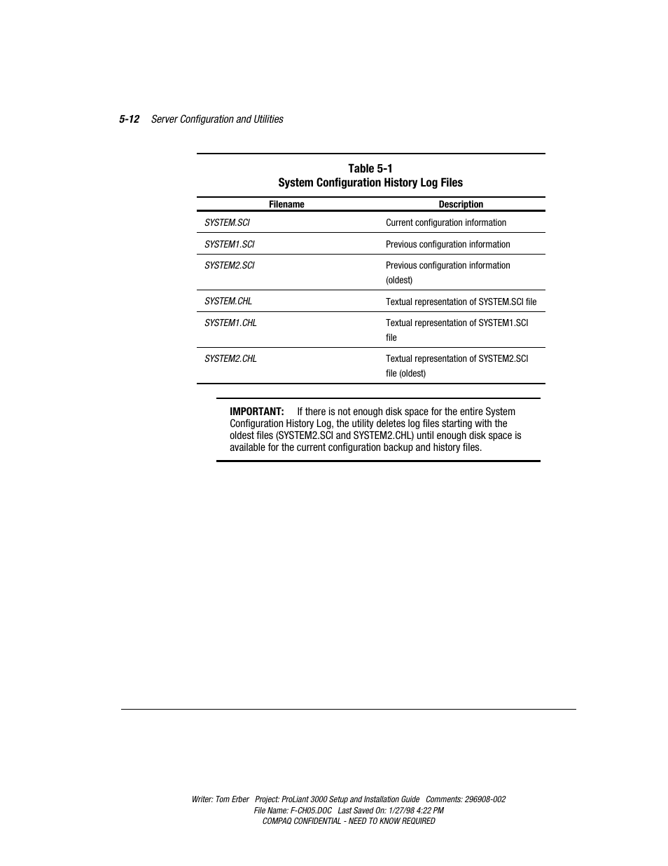Compaq PROLIANT 3000 User Manual | Page 100 / 137