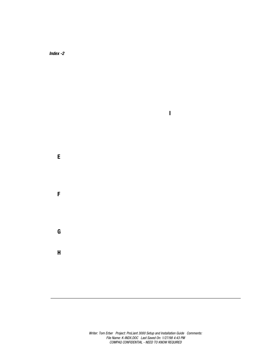 Compaq PROLIANT 3000 User Manual | Page 134 / 137