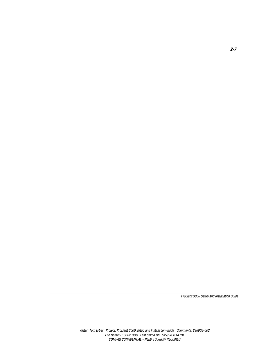 Compaq PROLIANT 3000 User Manual | Page 34 / 137