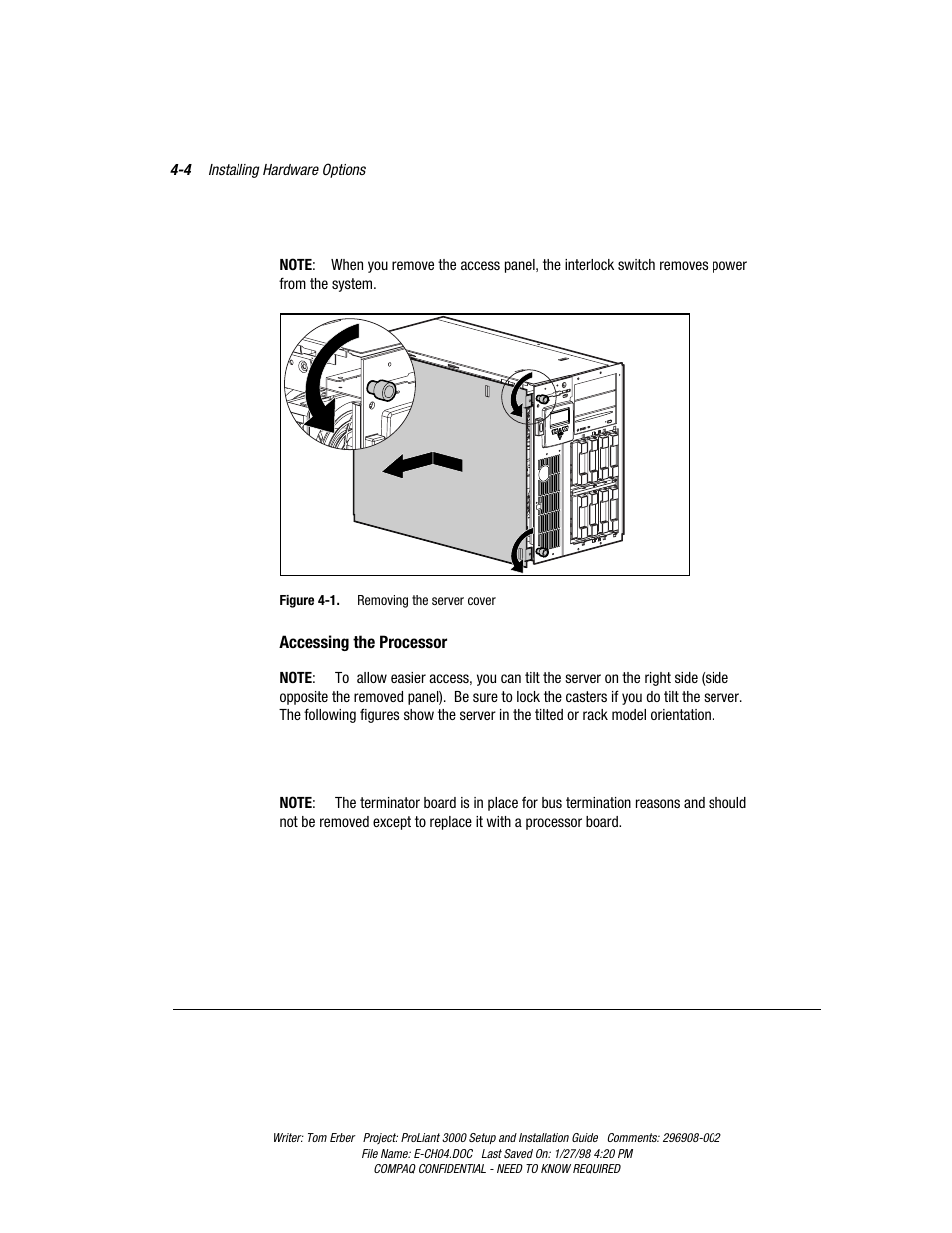 Compaq PROLIANT 3000 User Manual | Page 65 / 137