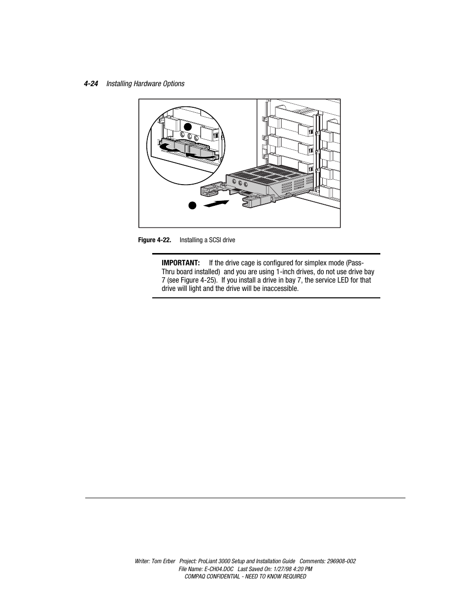 Compaq PROLIANT 3000 User Manual | Page 85 / 137