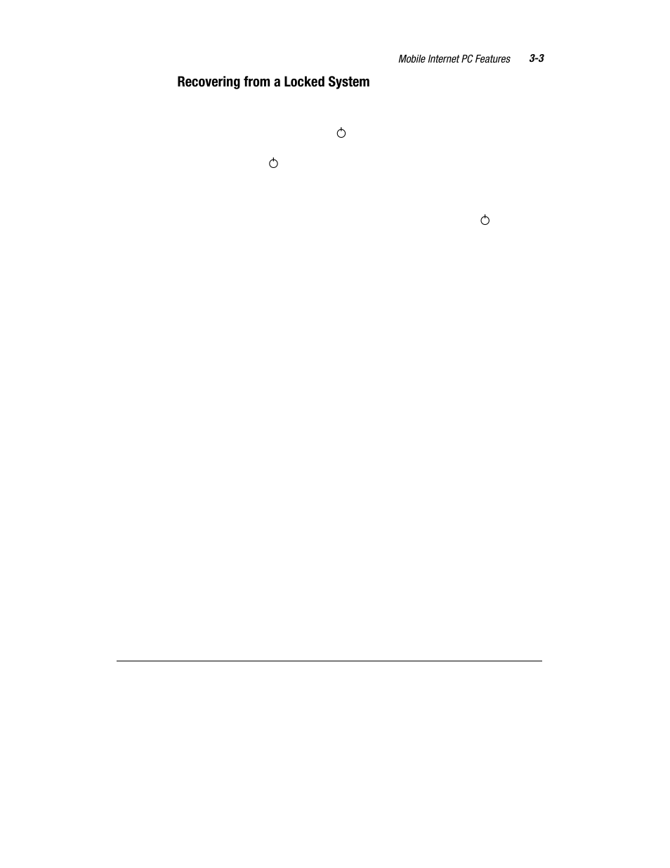 Recovering from a locked system | Compaq 1600 Series User Manual | Page 25 / 54