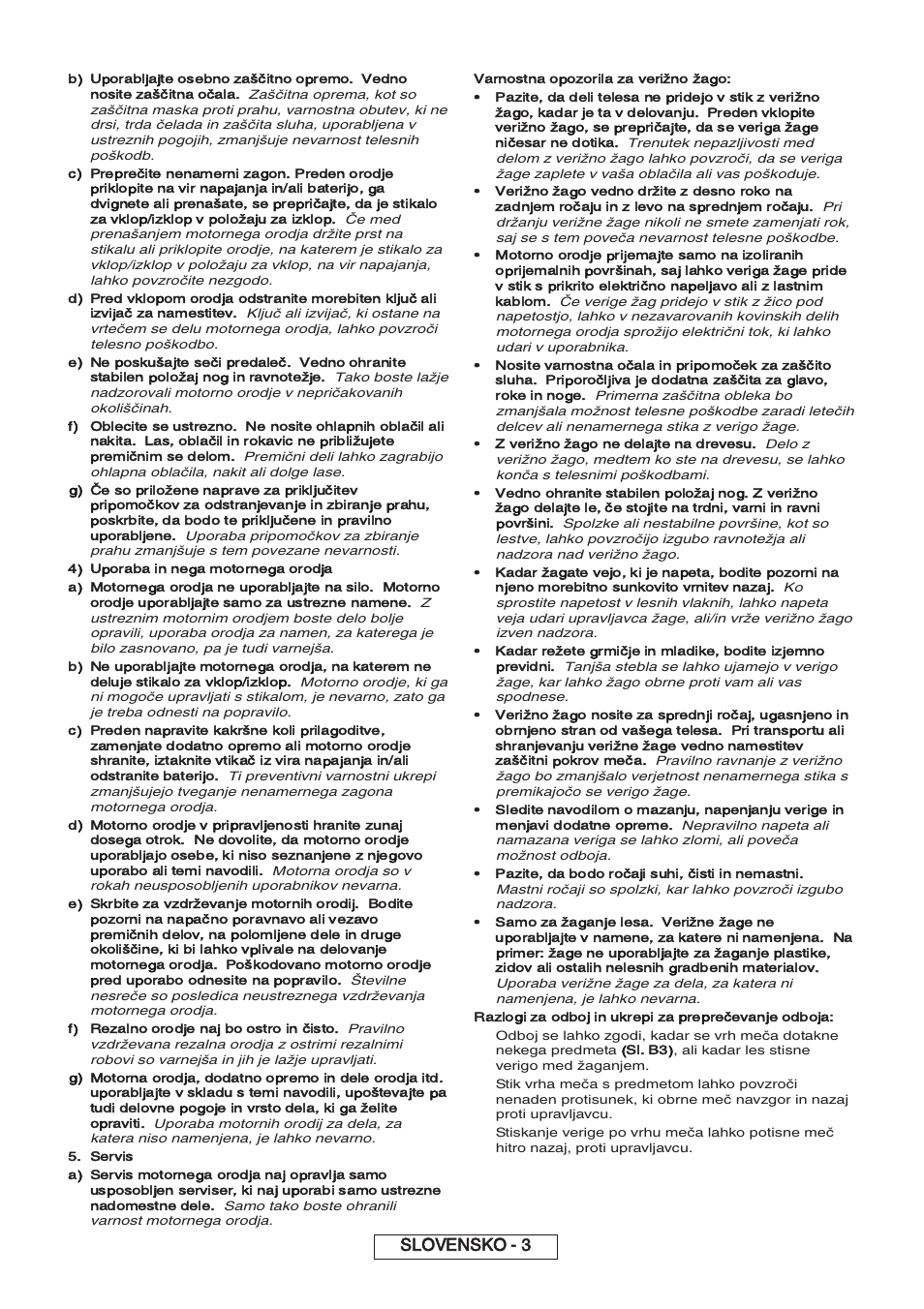 Slovensko - 3 | Partner P818 2014 User Manual | Page 162 / 288