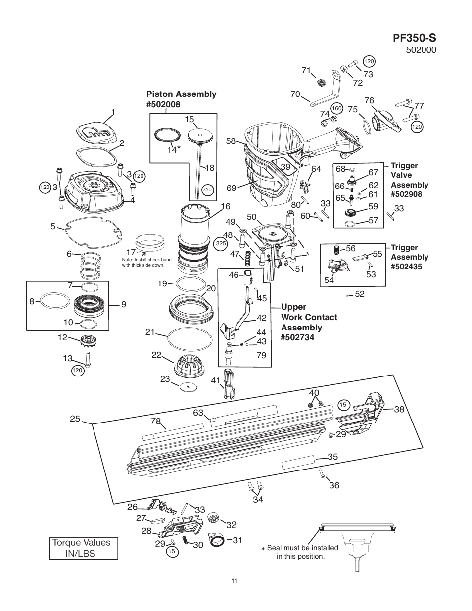 Paslode PF350S PowerFramer 30 Framing Nailer User Manual | Page 11 / 32