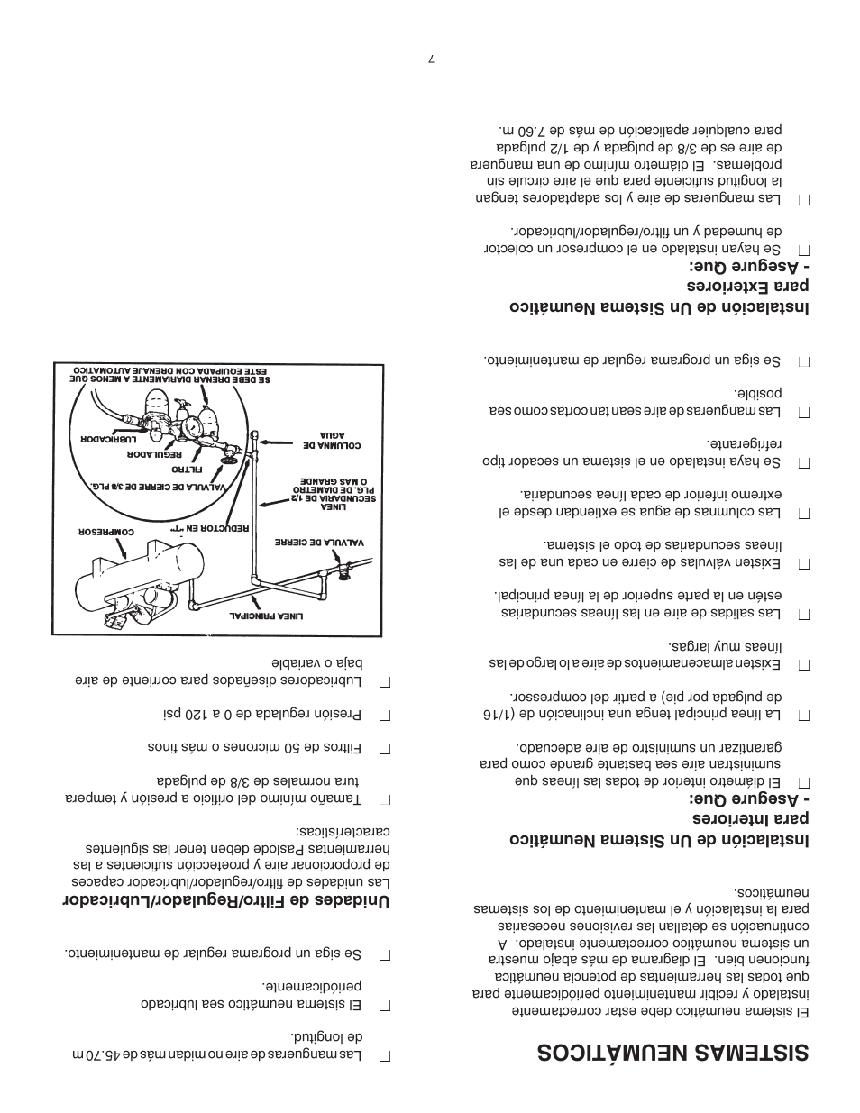 Sistemas neumáticos | Paslode PF350S PowerFramer 30 Framing Nailer User Manual | Page 26 / 32