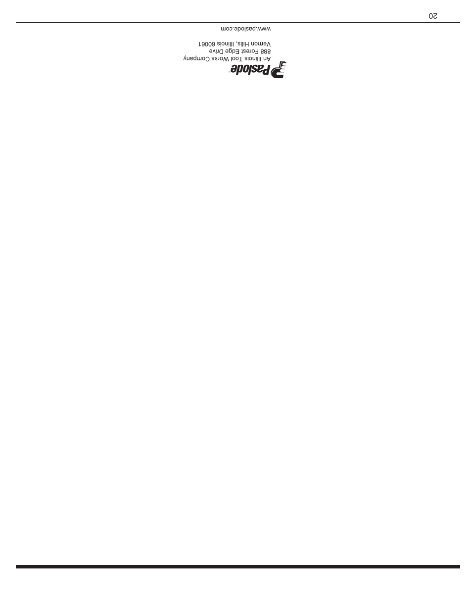 Paslode CF325Li Li-ion Cordless Framing User Manual | Page 21 / 40