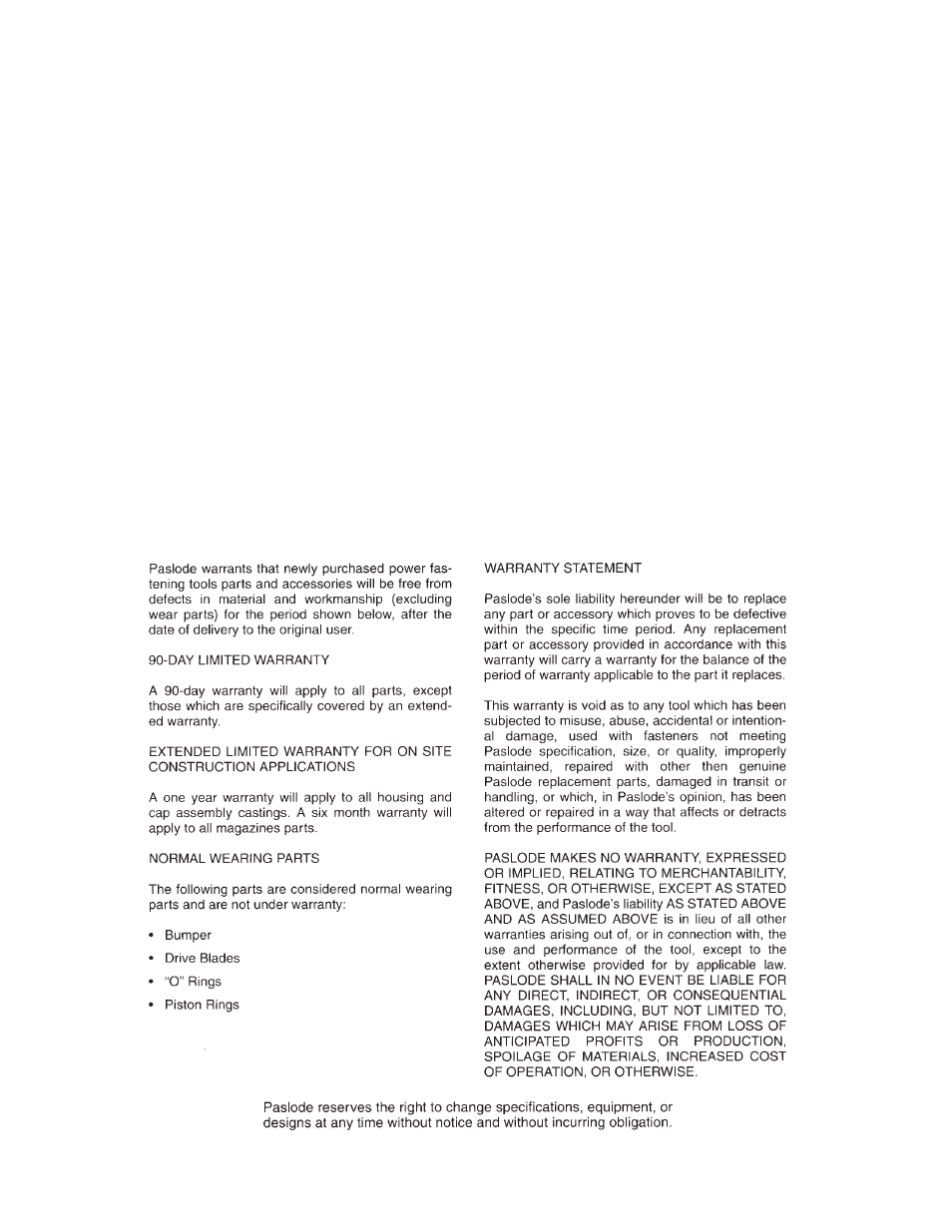 Introduction | Paslode T125-F18 Finish Nailer User Manual | Page 2 / 8