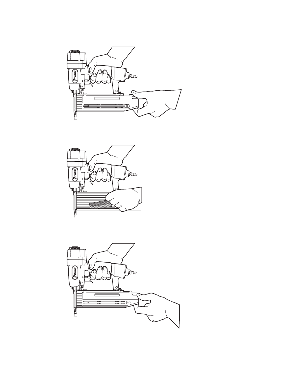 Instructions for loading | Paslode T125-F18 Finish Nailer User Manual | Page 5 / 8