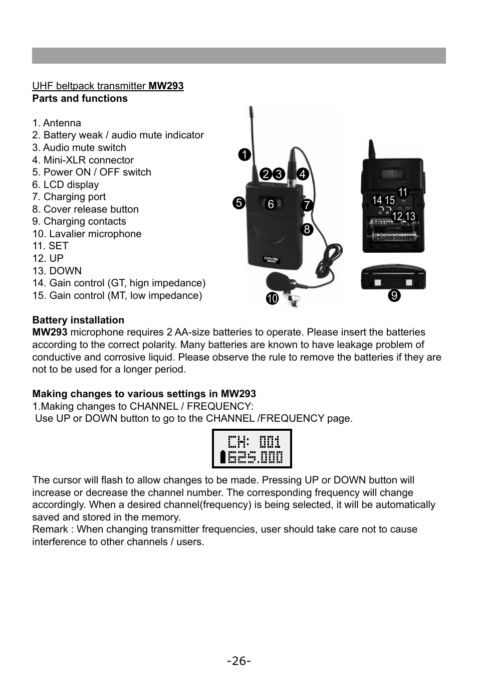 Paso Sound WPSS150M User Manual | Page 27 / 32