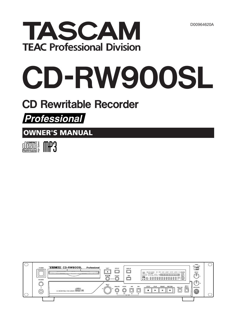 Paso Sound PCDRW900SL User Manual | 36 pages