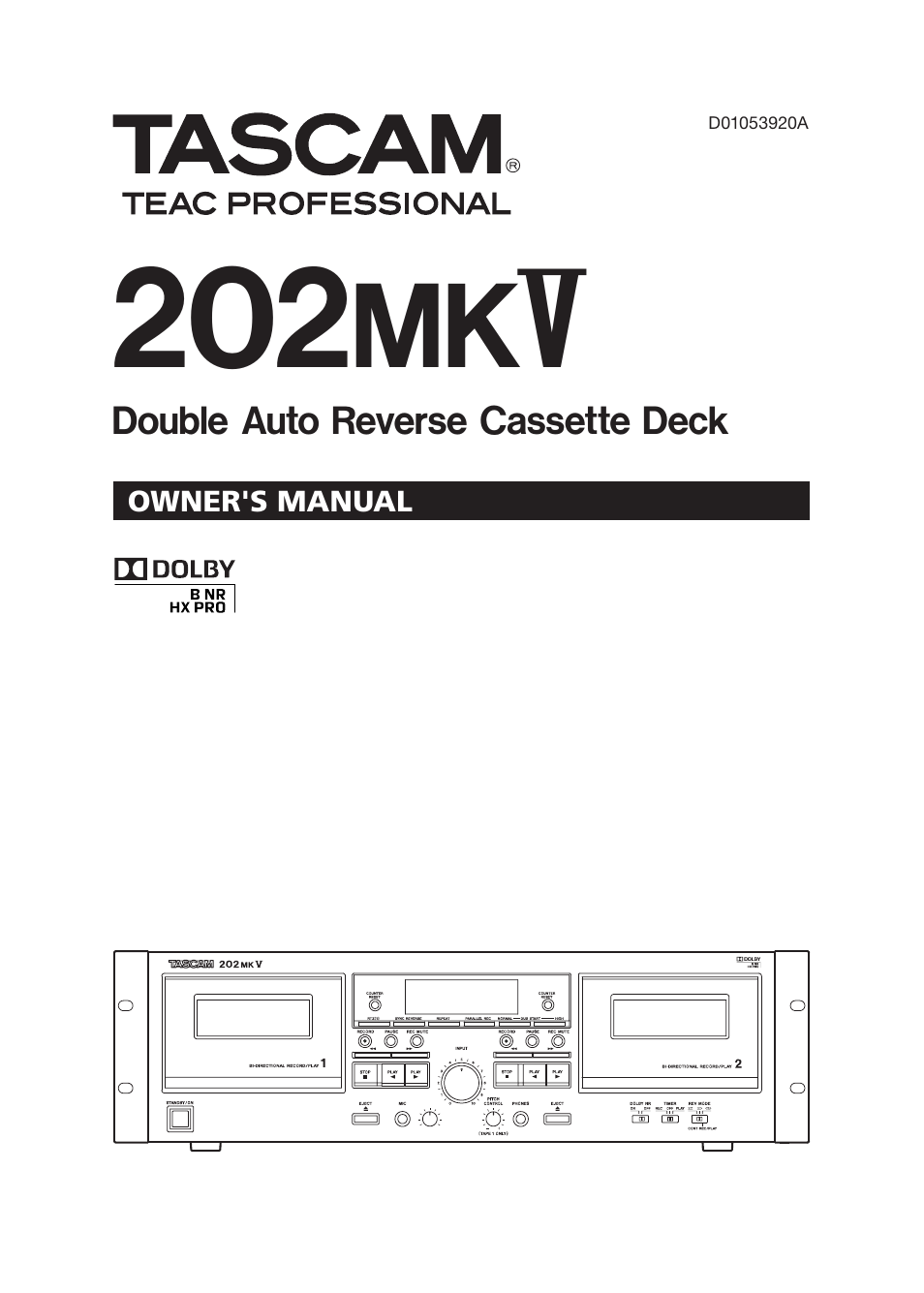 Paso Sound P202MKV User Manual | 28 pages
