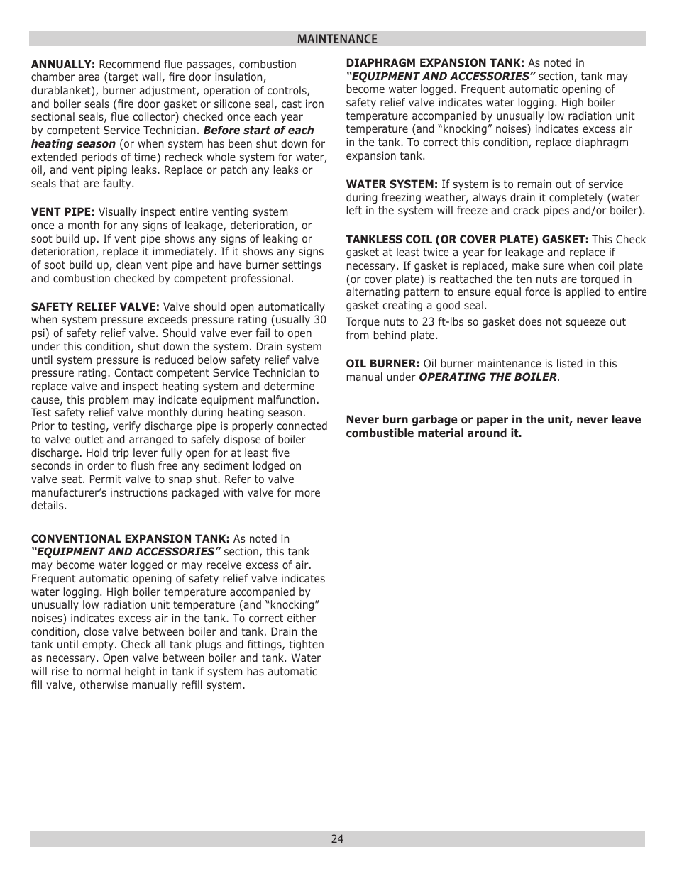 Pennco 3KW0.60 User Manual | Page 24 / 32