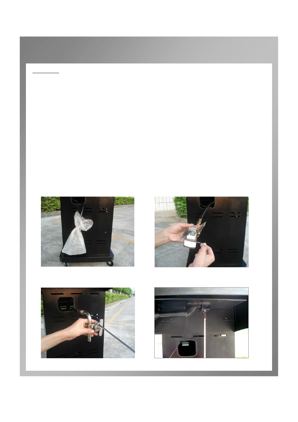 Assembly instructions | Permasteel PG-40400S0L User Manual | Page 9 / 25