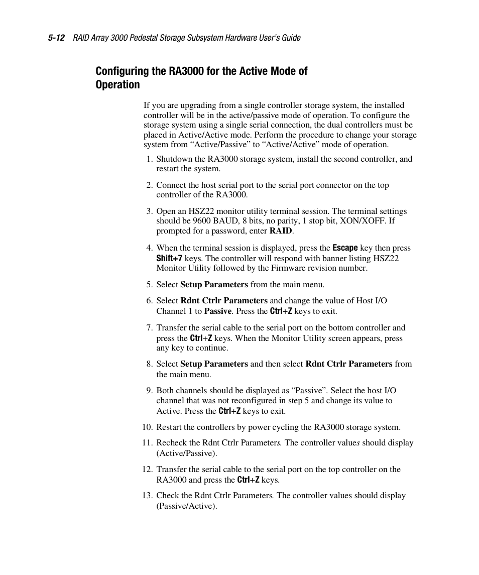 Compaq RAID ARRAY 3000 EK-SMCPO-UG. C01 User Manual | Page 108 / 112