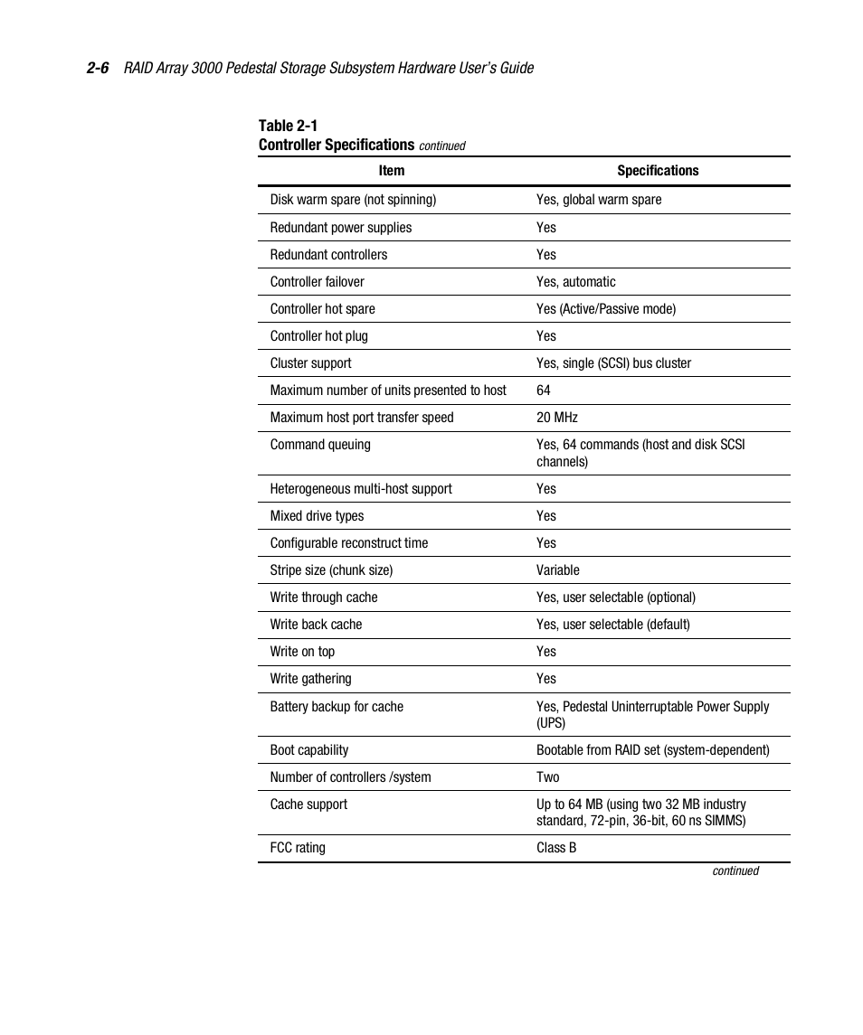 Compaq RAID ARRAY 3000 EK-SMCPO-UG. C01 User Manual | Page 40 / 112