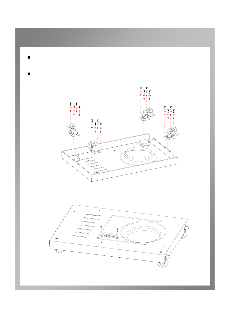 Assembly instructions | Permasteel PG-40503S0L User Manual | Page 12 / 38