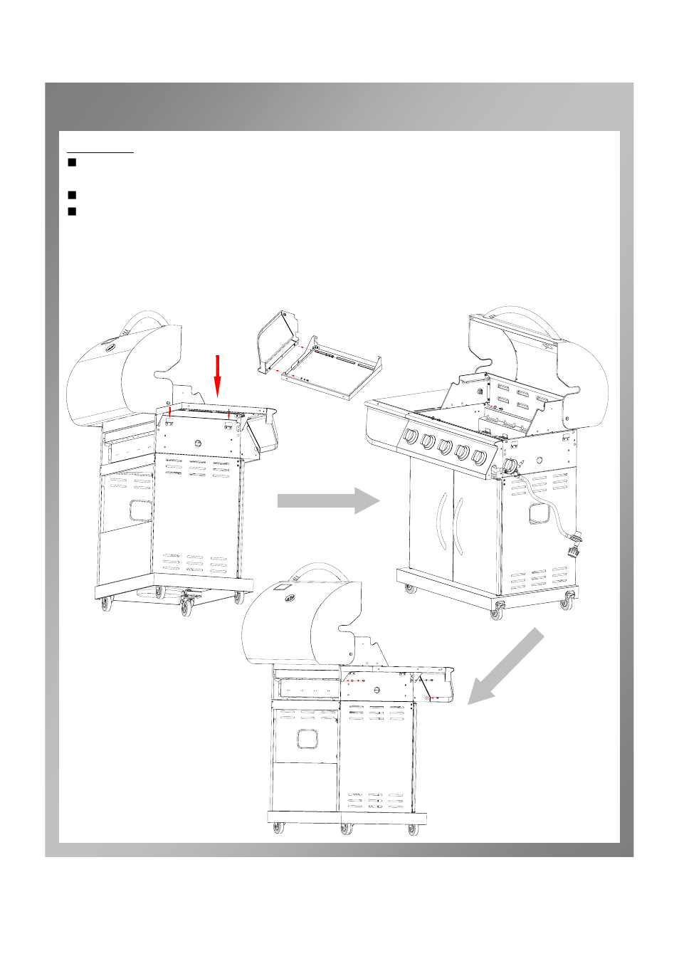 Assembly instructions | Permasteel PG-40503S0L User Manual | Page 17 / 38