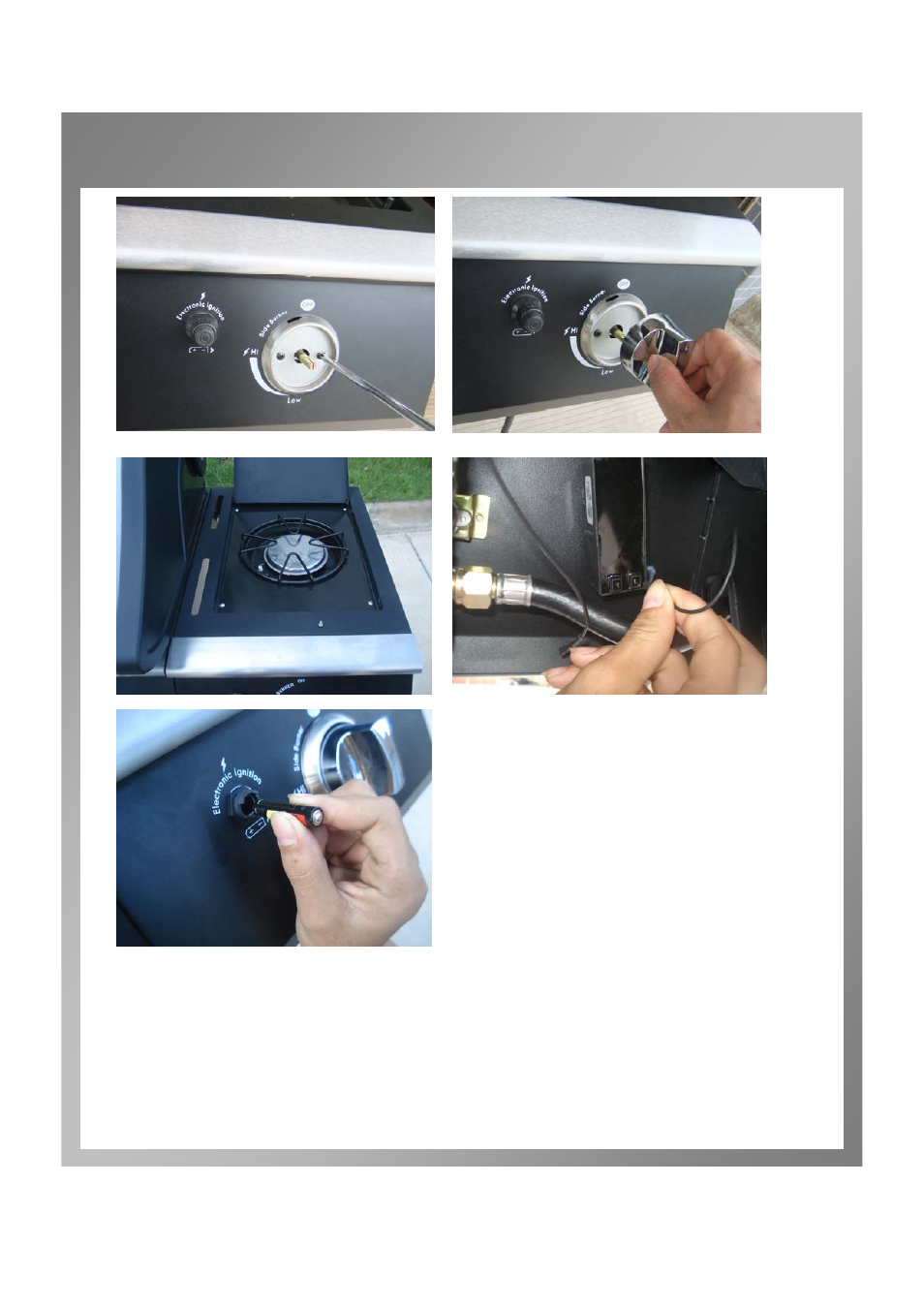 Assembly instructions | Permasteel PG-40503S0L User Manual | Page 20 / 38