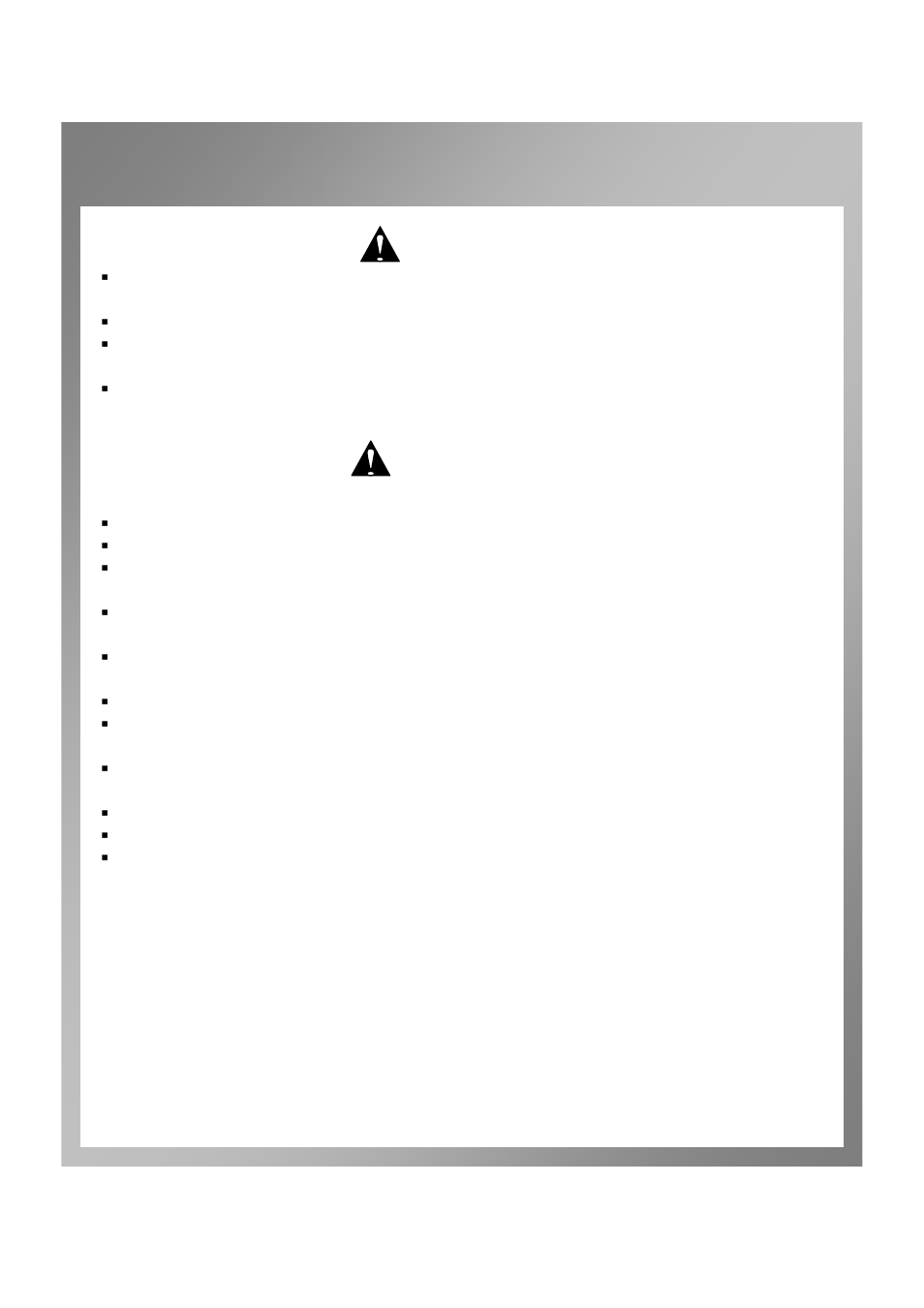 Operating instruction, Caution, Warning | Permasteel PG-40503S0L User Manual | Page 31 / 38