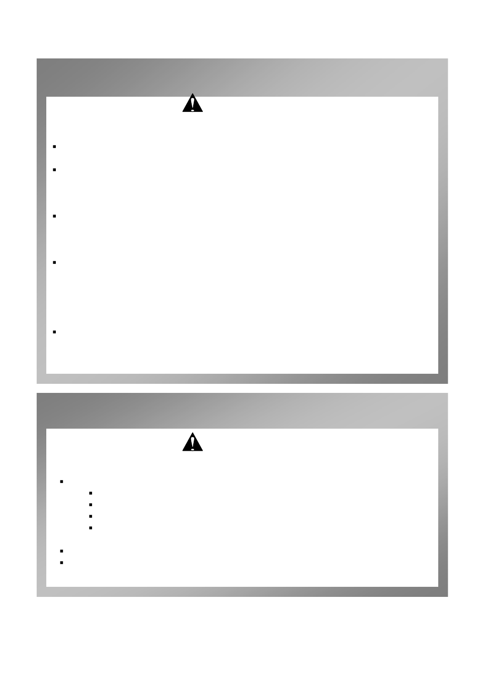Warning | Permasteel PG-40503S0L User Manual | Page 5 / 38