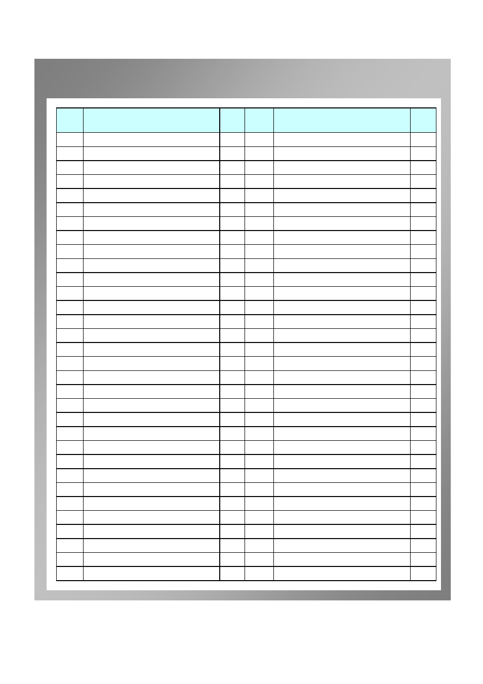 Grill parts list | Permasteel PG-40503S0L User Manual | Page 6 / 38