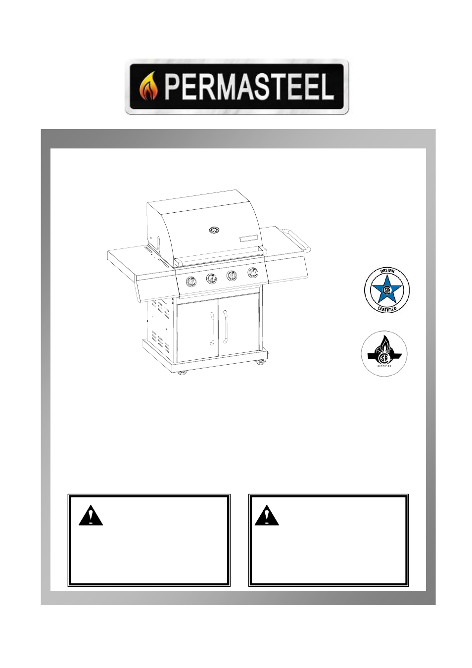 Permasteel PG-50403SRL User Manual | 26 pages