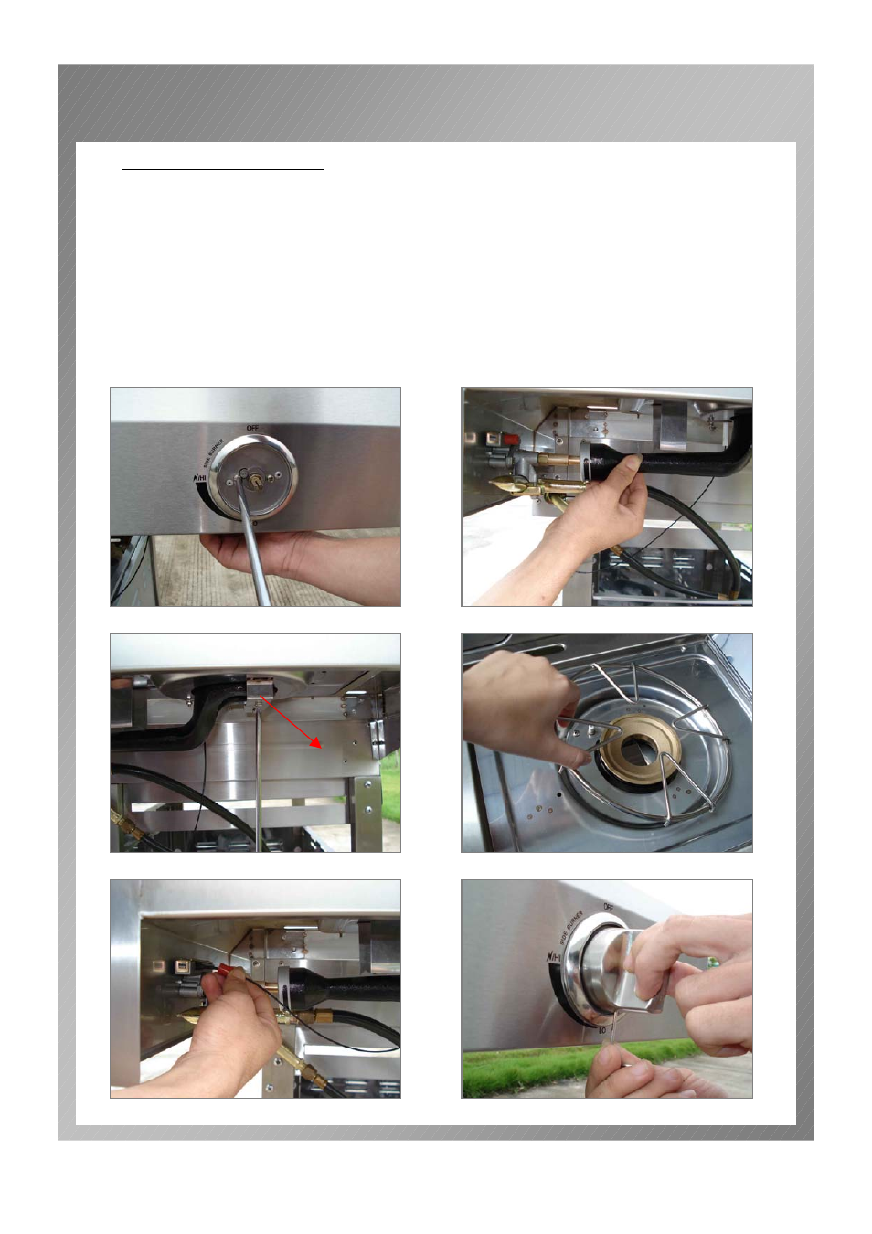 Assembly instructions | Permasteel PG-50404S0L User Manual | Page 13 / 28