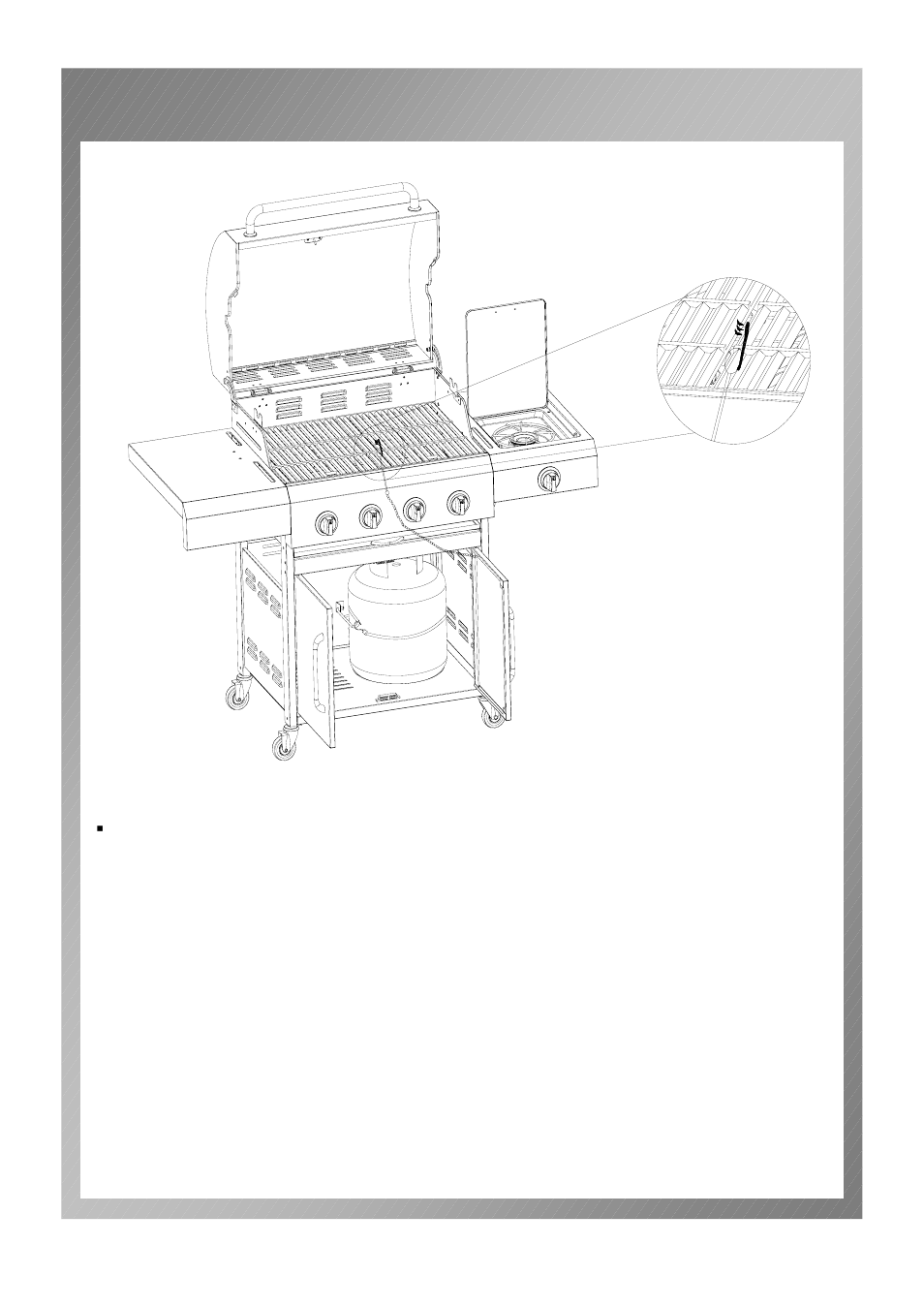 Grill lighting instruction | Permasteel PG-50404S0L User Manual | Page 21 / 28